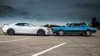 Chevrolet Camaro Z And Chevy Z28 Side HD