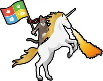 Microsoft Unicorn Ninja Cat