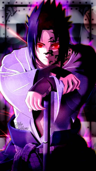 Uchiha Sasuke Naruto Shippuden Wallpaper Edit By Nikoakemi On