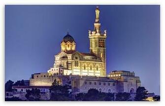 Notre Dame De La Garde HD Wallpaper For Wide Widescreen