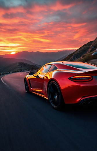 Dual Monitor Car Wallpaper