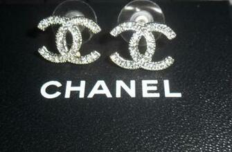 Diamond Chanel Logo Background Wallpaper HD