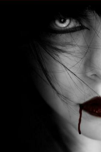 Black Vampire Girl Amazon Kindle Fire Stock Wallpaper