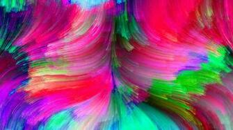 Abstract Bright Color Curves 3d HD Wallpaper