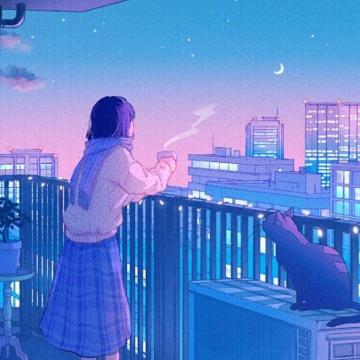 Neon Dreams Lofi Jazzhop Chill Mix Wallpaper Night