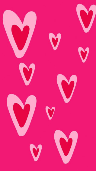 Hearts Wallpaper Red Pink Heartshape Background