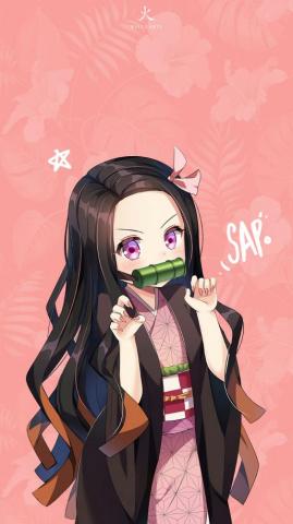 Kawaii Nezuko By Ballz4artz