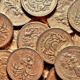 HD One Pound Coins Wallpaper