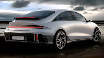 Leaked Hyundai Ioniq Photos Show A Sleek Swoopy Sedan The Drive