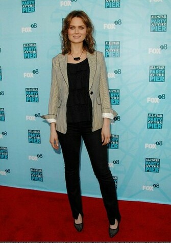 Fashion Emily Deschanel Wallpaper