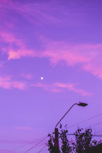 Dark Purple Aesthetic Wallpaper