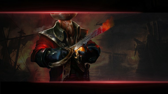 Of Legends Wallpaper Gangplank By Somebenny Watch Fan Art