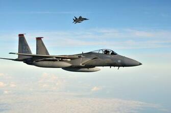Wallpaper Us Air Force F 15c Eagles Kadena Base Japan Flying