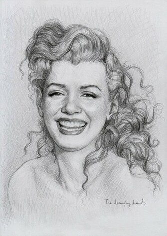 Norma Jeane Baker By Thedrawinghands