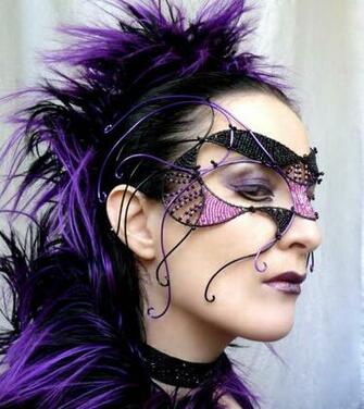 Purple Cybergoth Beauty Picture