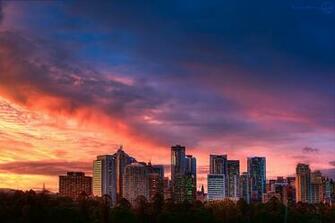 Sunset Wallpaper Id Wallpapervortex