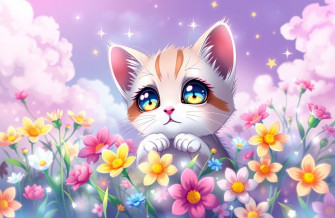 Anime Cat Wallpaper