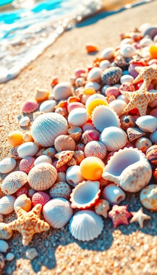 Wallpaper Seashells