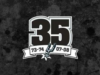 Logo San Antonio Spurs 35th Desktop
