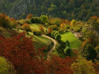 Pretty Country Scene Wallpaper