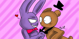 Fanf Bonnie X Freddy By Kallamanzo