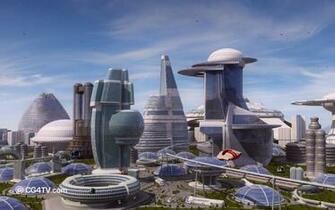 Future City Wallpaper