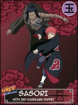 Naruto Shippuden Akatsuki Sasori Kazekage Puppets Wallpaper Background