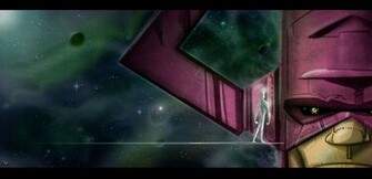 Galactus And Silver Surfer By Themico