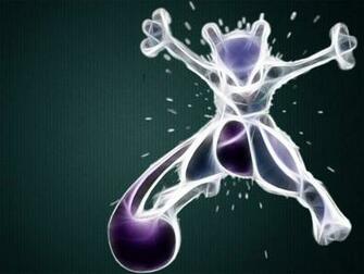 Pokemon Wallpaper Mewtwo And Mew 3d