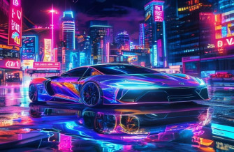 Neon Car Wallpaper