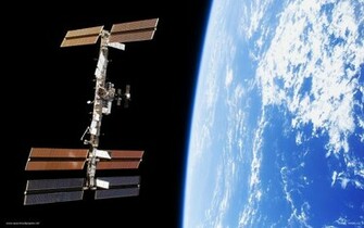 Iss Space Wallpaper Computer Desktops Widescreen