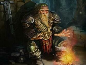 Dwarf Fantasy Warrior Art Artwork F Wallpaper Background