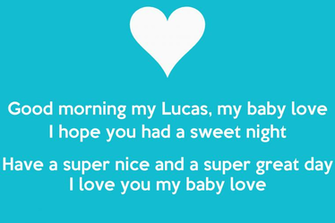 Have A Super Nice And Great Day I Love You My Baby Png