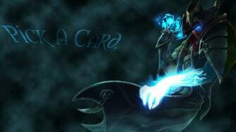League Of Legends Wallpaper Twisted Fate Porm Um Belo Dia Depois De J