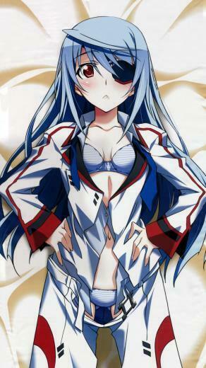 Infinite Stratos Laura Bodewig Lenovo K900 Wallpaper