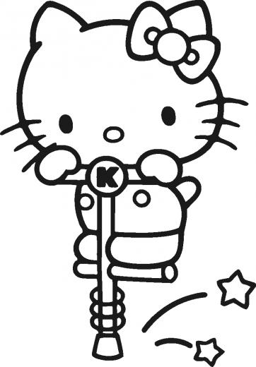 Hello Kitty Coloring S Wallpaper