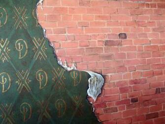 Johnhiemstra Faux Brick Wallpaper And Trompe Loeil