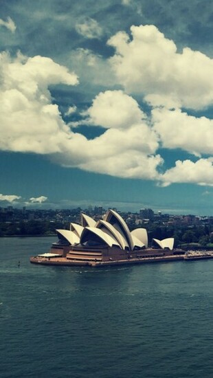 Sydney Opera House iPhone 5s Wallpaper