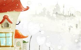 Snow Wallpaper Cartoon