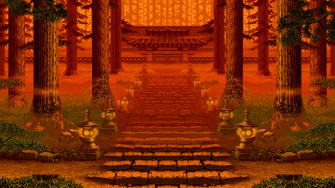 Pixel Nature Wallpaper