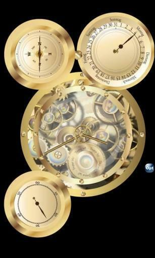 Bigger Real Clock Wallpaper For Android Screenshot