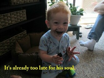 Funny Baby Background Wallpaper