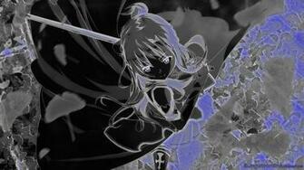 Wallpaper Neon Grow Gun Gale Online Anime Mobile HD