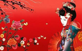 Geisha Wallpaper