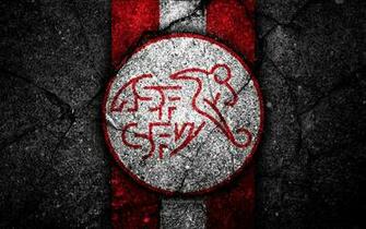 Wallpaper Swiss Football Team 4k Emblem Uefa Europe