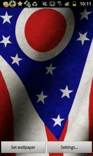 Description Show Your Pride And Get A Ohio State Flag Live Wallpaper