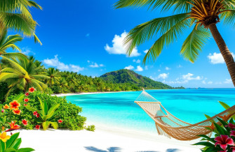 Tropical Island Wallpaper Screensavers