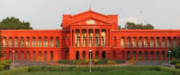 High Court Of Karnataka Bangalore India Red