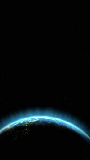 Circle Blue Light iPhone 5s Wallpaper