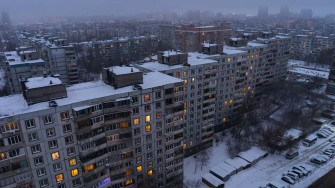 Stunning Winter Wonderland In Moscow Russia Wallpaper
